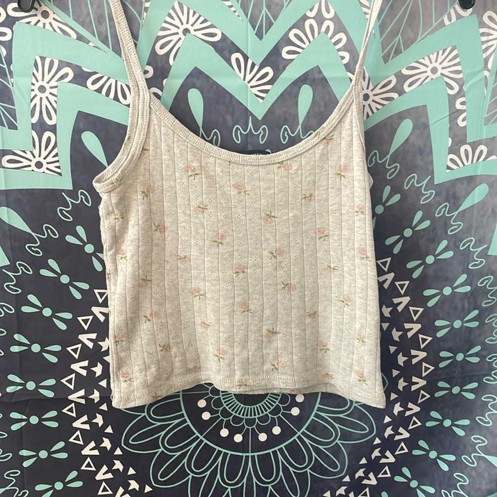 Brandy Melville Tank Top Floral